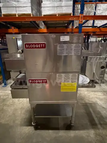 BLODGETT MT1828G NATURAL GAS CONVEYOR BELT DOUBLE PIZZA OVEN