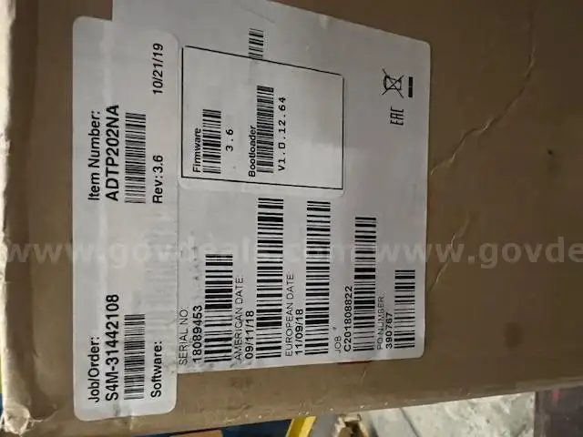 Avery Dennison Barcode/label printer ADTPNA