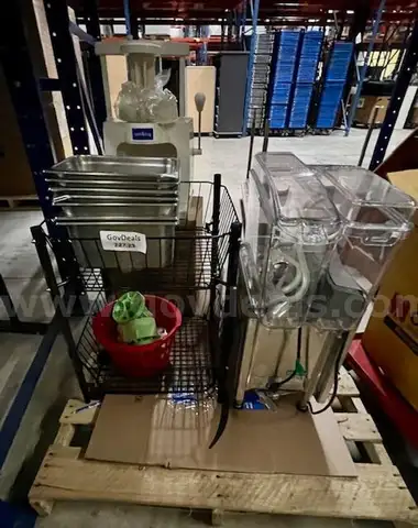 Kitchen Equipment  - drink dispenser-refrigerated, citrus sectioner, hotel pans