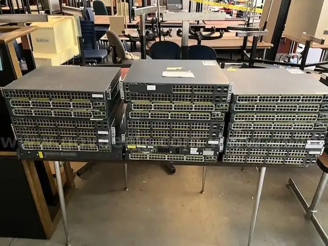 Lot of Cisco Catalyst 48 port switches 25 ct.