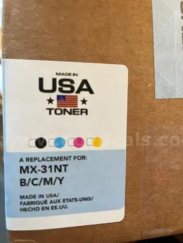 New in the box toner MX31