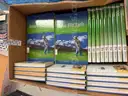 12 boxes of middle schools library discards