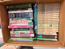 12 boxes of middle schools library discards