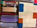 12 boxes of middle schools library discards