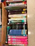12 boxes of middle schools library discards