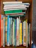 11 boxes of elementary library book discards