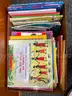11 boxes of elementary library book discards