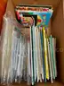 11 boxes of elementary library book discards