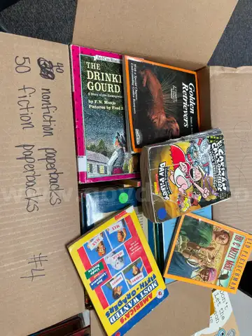 4 Boxes of Elementry Books