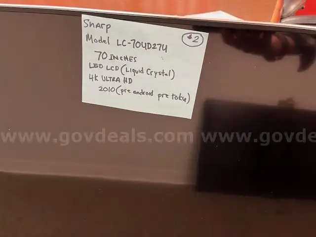 Sharp 70" LED LCD 4K Ultra HD TV