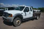 2006 Ford F-550 XL SD Ext. Cab Flatbed 4WD DRW Truck w/Auto Crane 3203PRX