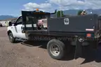2007 Ford F350 XL SD Reg. Cab 4x4 DRW Flatbed Utility Truck