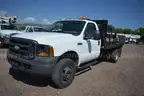 2007 Ford F350 XL SD Reg. Cab 4x4 DRW Flatbed Utility Truck