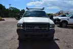 2003 Ford F350 XL SD Crew Cab 4x4 Stakebed Truck. w/Liftgate
