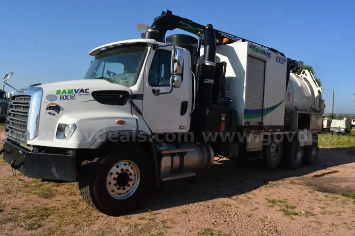 2017 Freightliner 114SD RamVac HX12-27 Hydro Vac Truck **LOW MILES**