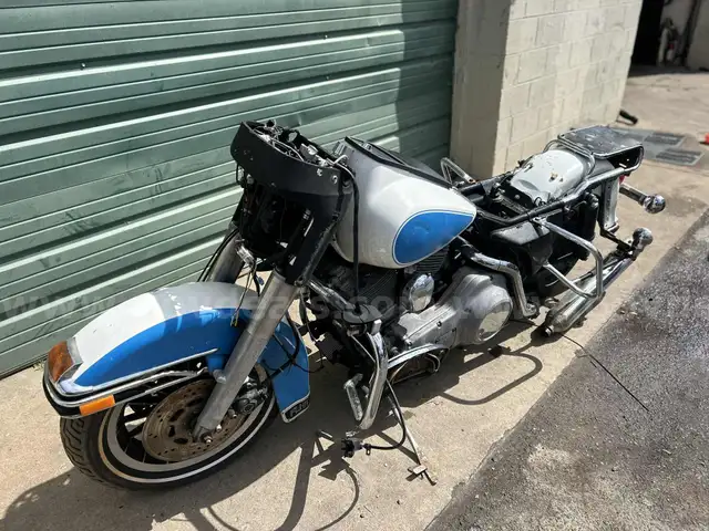 1987 Harley-Davidson FLHTP (Possibly Ridden Hard By Sgt. Dangle Himself)