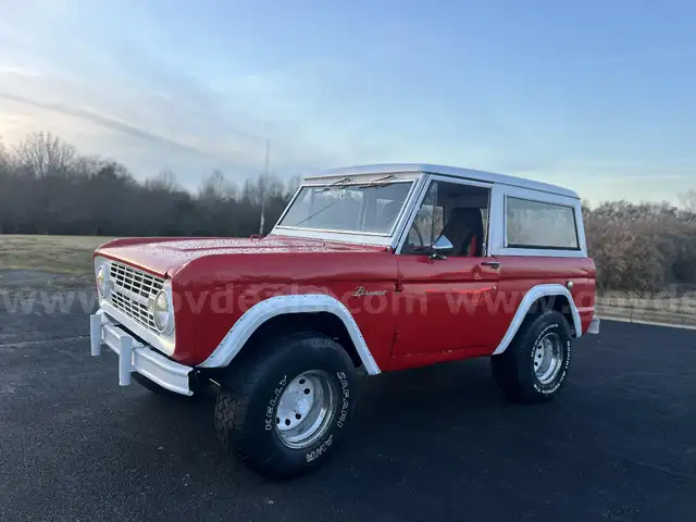 1966 Ford Bronco 4X4 Wagon. First Year. 289 V8. Project. Title Here. Key Here.