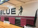 Set of 5 Row Indoor Gymnasium Bleachers