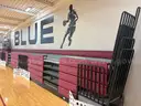 Set of 5 Row Indoor Gymnasium Bleachers