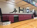 Set of 5 Row Indoor Gymnasium Bleachers