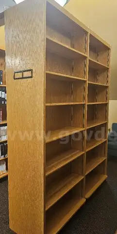 DOUBLE SIDED BOOKCASE - ITEM 2