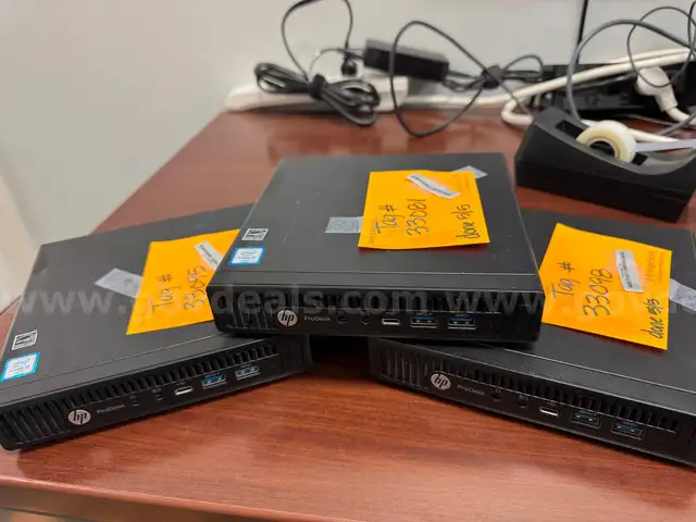 PC LOT - #3 - HP PRODESK 600 G2 MINIS
