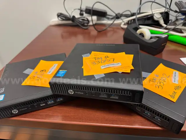 PC LOT - #6 - HP PRODESK 600 G2 MINIS