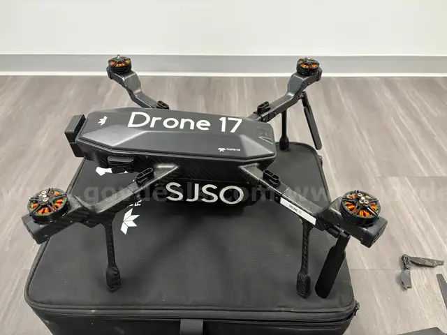 Broken Teledyne Siras Drone 17