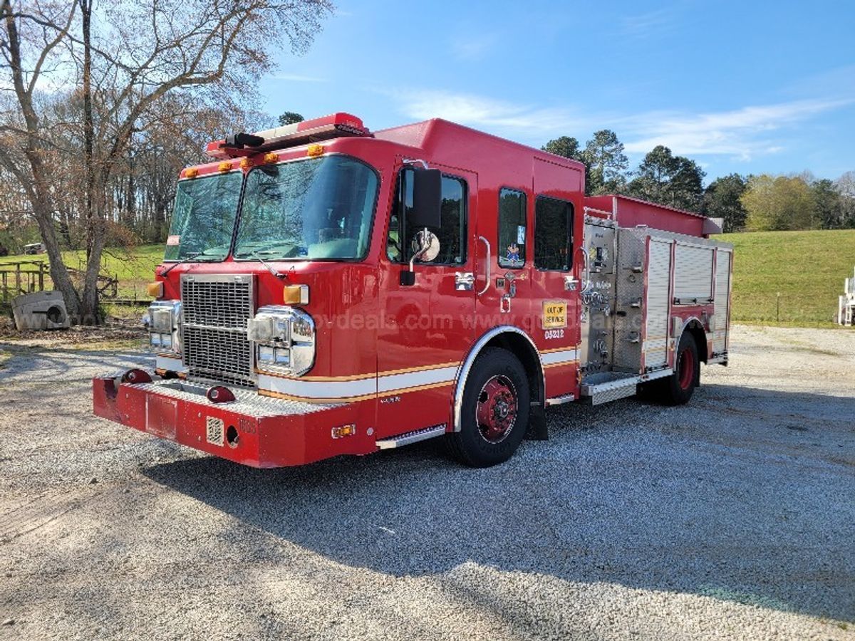 2006 Spartan Gladiator Fire Truck | GovDeals