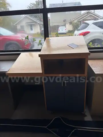 Two Tiered Podium Stand
