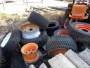 Pallet of Tires and Rims