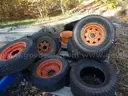 Pallet of Tires and Rims