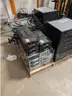 One Pallet of Battery Backups and Switch Hardware