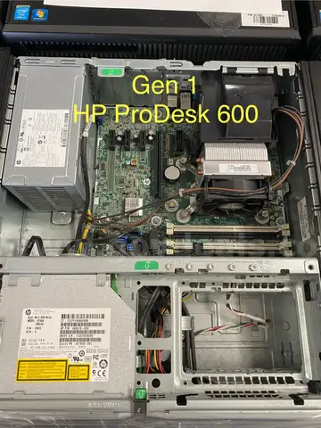 Mixed used lot HP ProDesk 600 Gen 1 & Gen 2 PCs