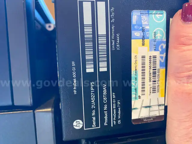 72 Used HP ProDesk 600 G1 Desktop PCs