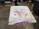Silk Screen Machine, Storage Cabinet, and Paint