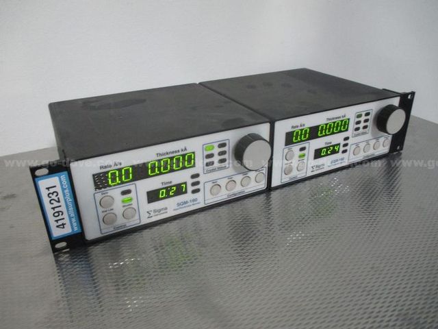 2ea Sigma Instruments SQM-160 Rate/Thickness Monitors | AllSurplus