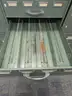 Lot of 6 metal microfilm cabinets