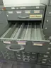 Lot of 6 metal microfilm cabinets