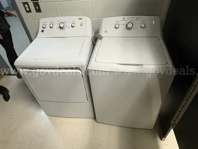 Matched Pair - General Electric Washer and Dryer