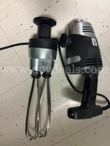 Lot of (2) Waring WSB55 60 qt Heavy Duty Immersion Blender w/ Variable Speed Motor