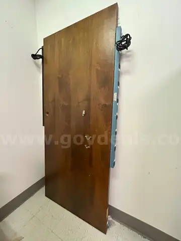 Wooden Panel with Outlets