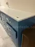 Giant Blue Laboratory Workbench Cabinet