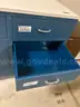 Giant Blue Laboratory Workbench Cabinet