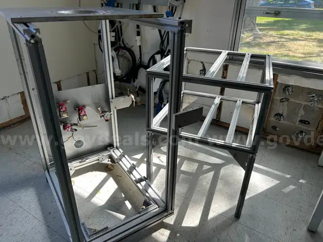 Lot of 3 Welded Aluminum Frame Systems