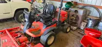 Kubota Mower F3990 4wd with a 72" mower deck and attachments