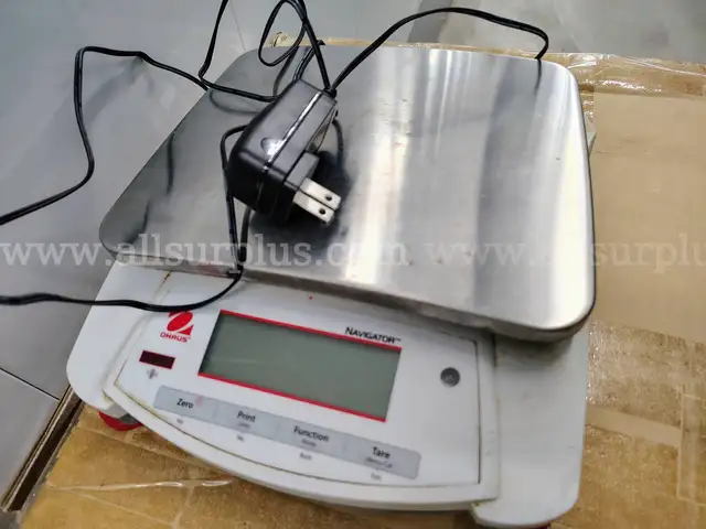 1 LOT. OHAUS SCALE NUT 4201