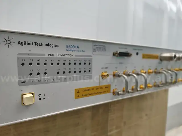 1 LOT.  1 Agilent E5091A Network Analyzer Multiport Test Set 9 ports, for ENA