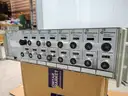 1 LOT. 1 JDSU OWB10002 OPTICAL WORKBENCH CHASIS WITH 8 SWS15107 MODULE.