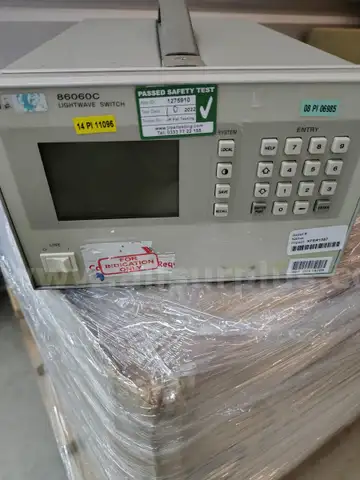 1 LOT 1ea.  1HP 86060C  LIGHTWAVE SWITCH